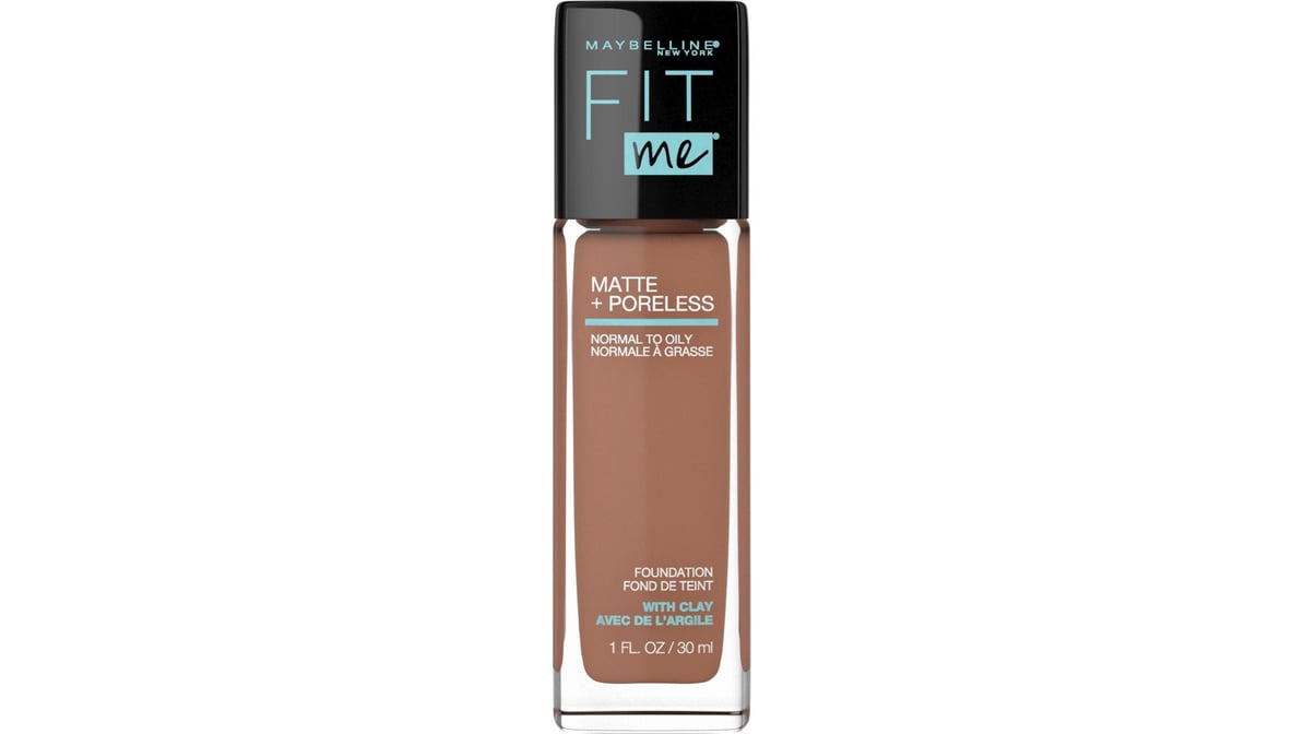 MAYBELLINE New York Fit Me Matte + Poreless Foundation Makeup, 360 Mocha, 1 oz