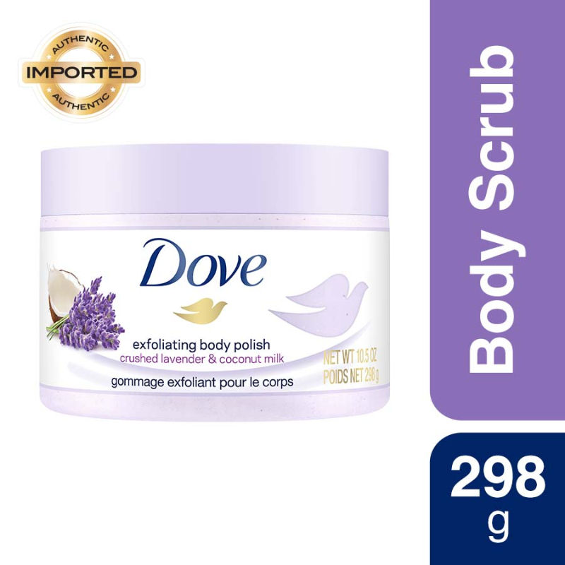 Dove Body Scrub 3.5oz Frosted Cranberry