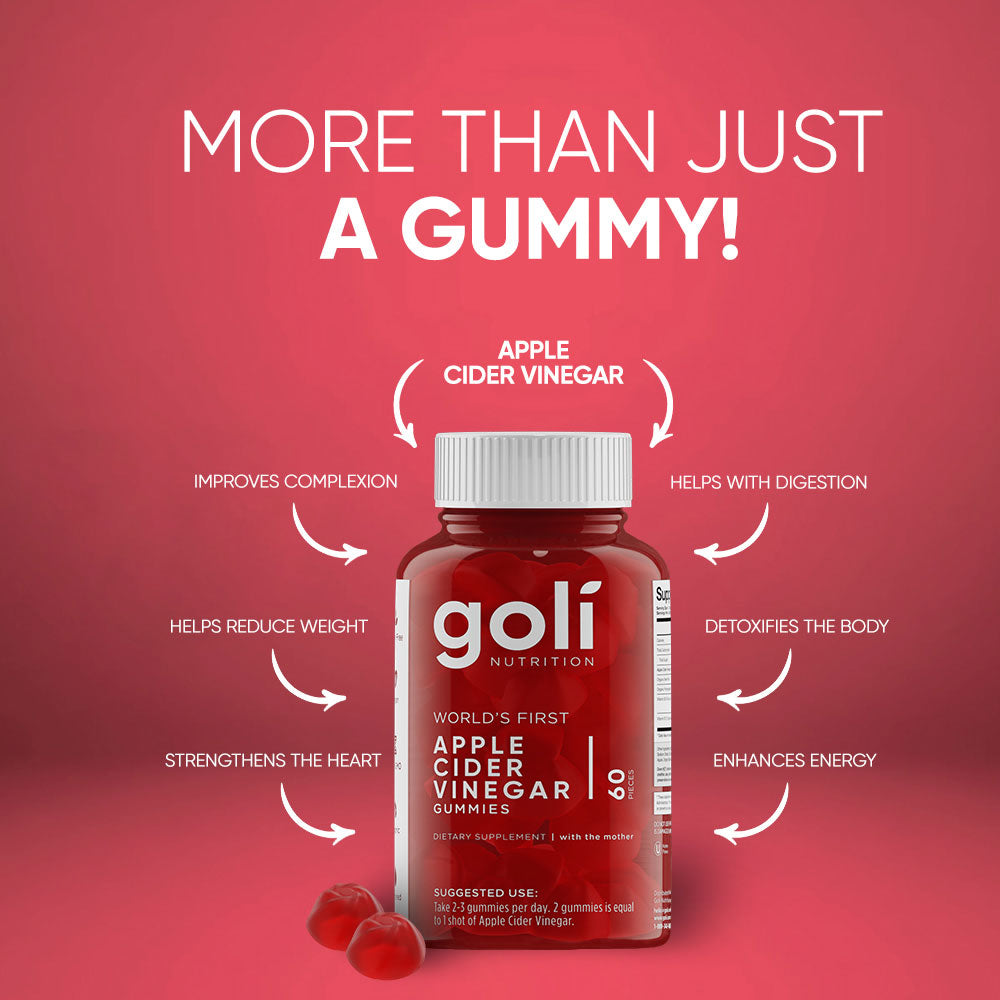 GOLI APPLE CIDER VINEGAR CW 60EA