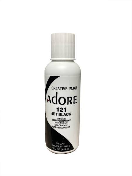 Adore Semi-Permanent Haircolor #121 Jet Black 4oz