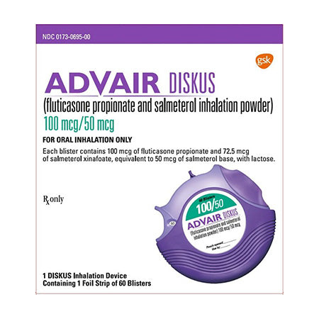 ADVAIR DISKUS IN 100-50MCG 60