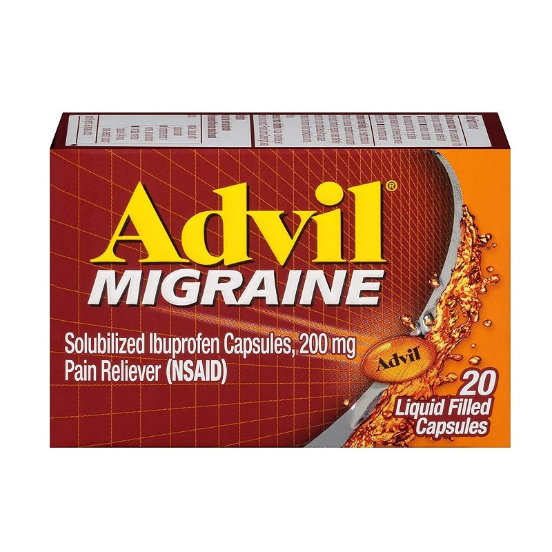 ADVIL MIGRAINE GC 200MG 20
