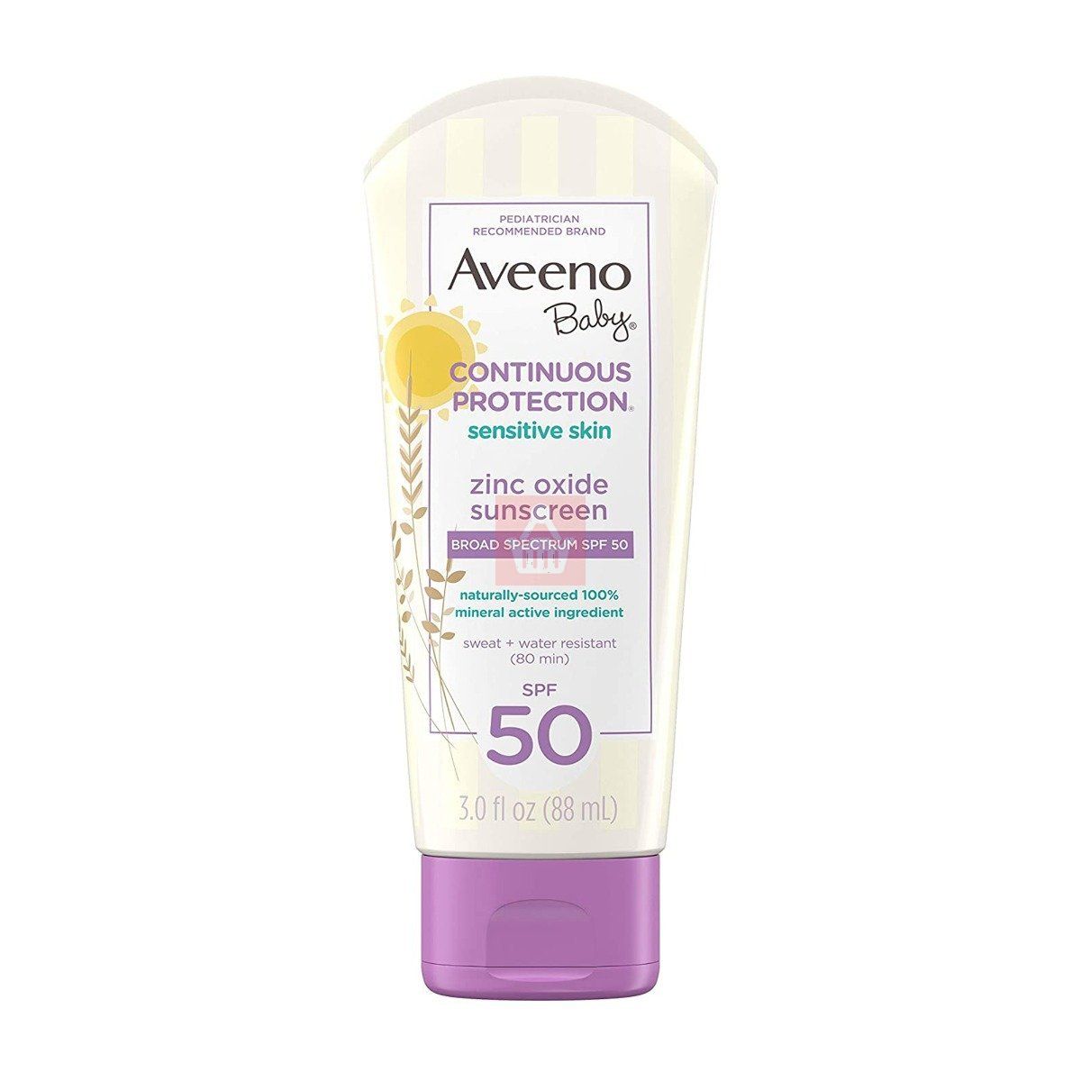 Aveeno Baby Spf#50 Continuous Protect Lotion Sensitive 3oz