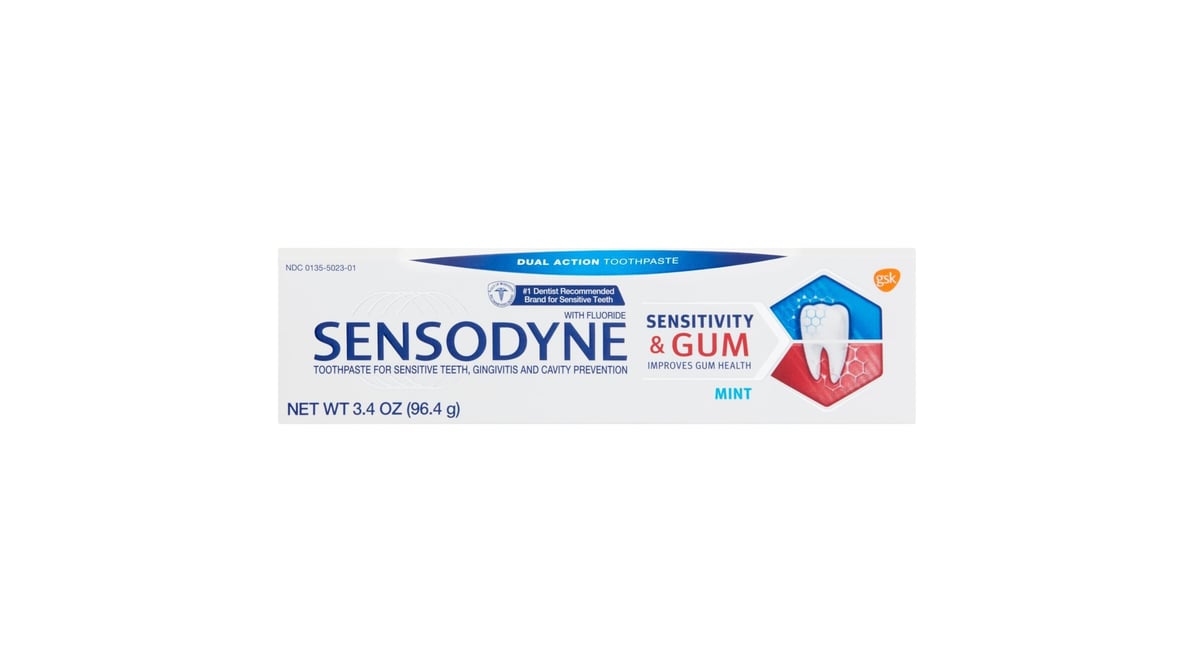 SENSODYNE SENS GUM&ENAM MINT T/P 3.4OZ