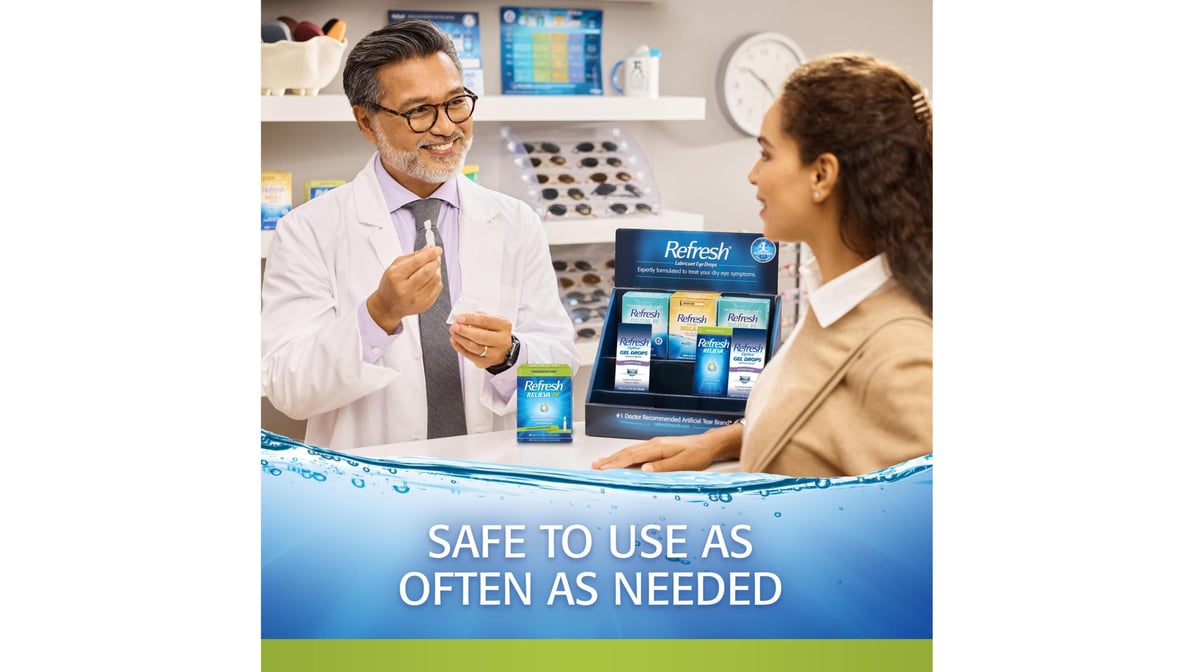 REFRESH RELIEVA PF EYE DROPS 30CT