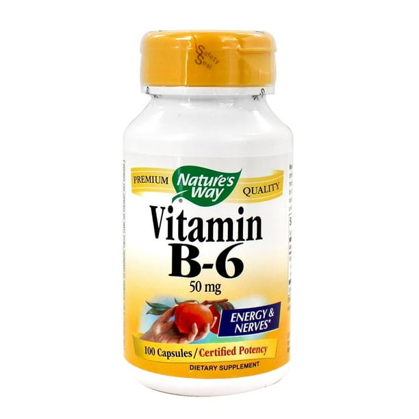 NATURE'S WAY B-6 100 MG