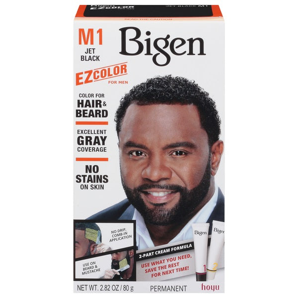 Bigen Ez Color For Men M1 Jet Black Kit