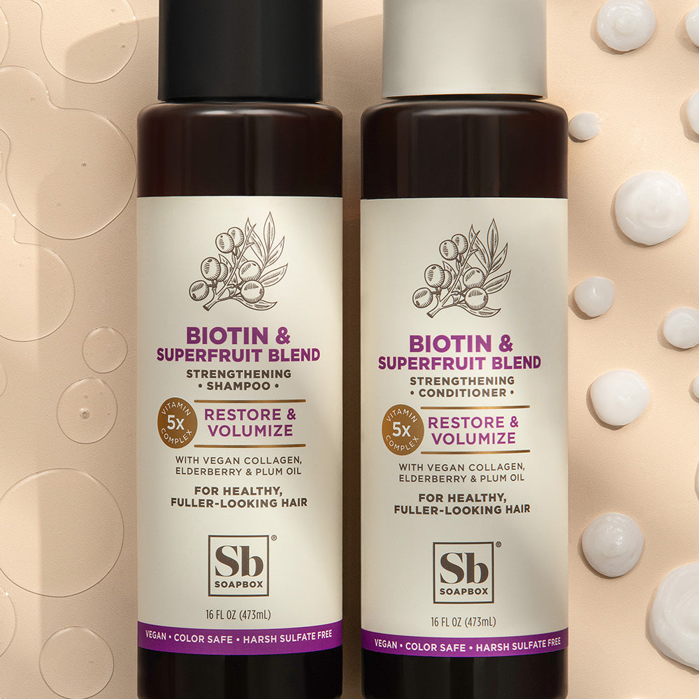 SOAPBOX BIOTIN&SUPERFRUIT SHM 16OZ