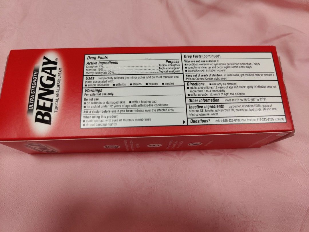 BENGAY CR 30-10-4% 113GM USTR