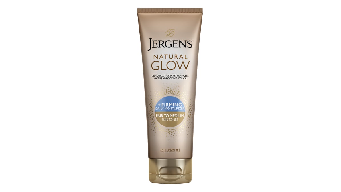 JERGENS NAT GLOW LOTION FIRM MED 7.5OZ