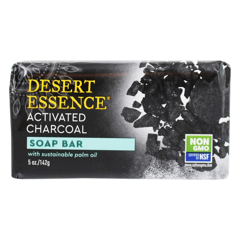 DESERT ESSENCE SOAP BAR,ACTIVTD CHARCOAL