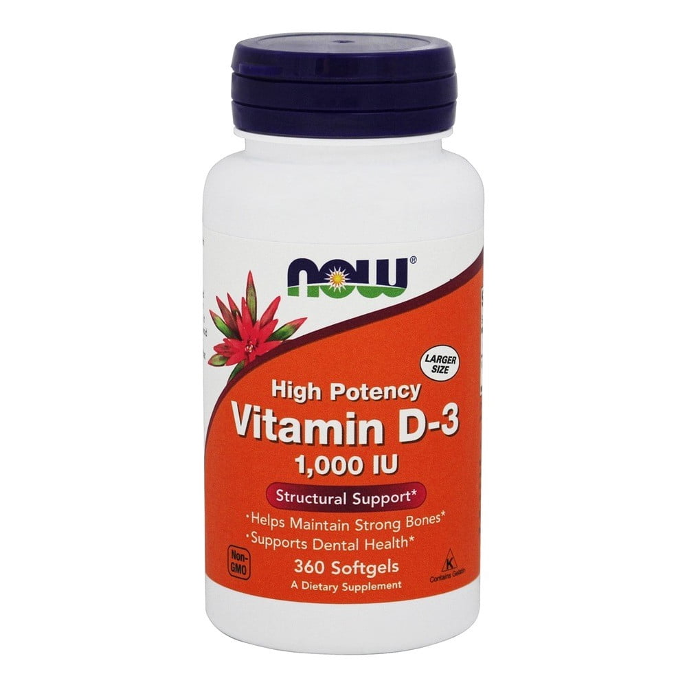 NOW FOODS VIT,D-3,1000IU