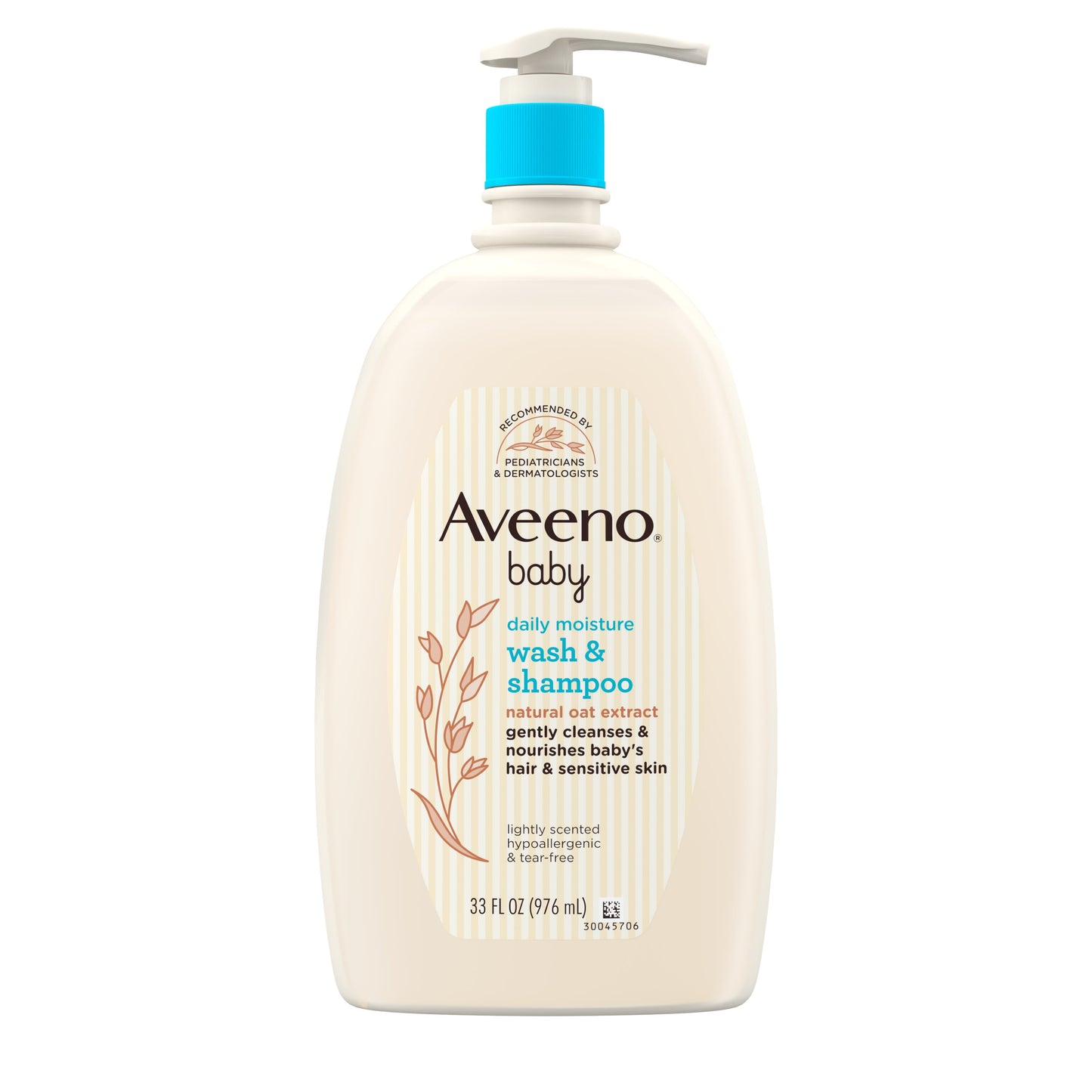 AVEENO BABY WASH & SHAMPOO 33z