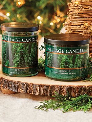 Village Candle Medium Bowl Candle - Balsam Fir