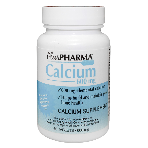 CALCIUM 600+D TB 60