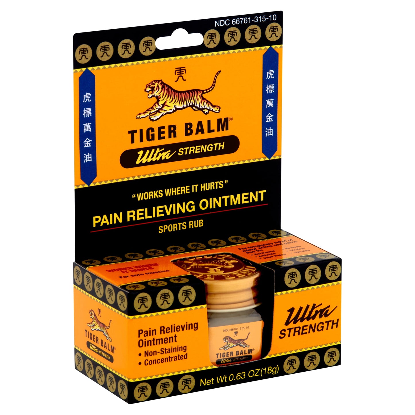 TIGER BALM OI 18GM ULT STRN
