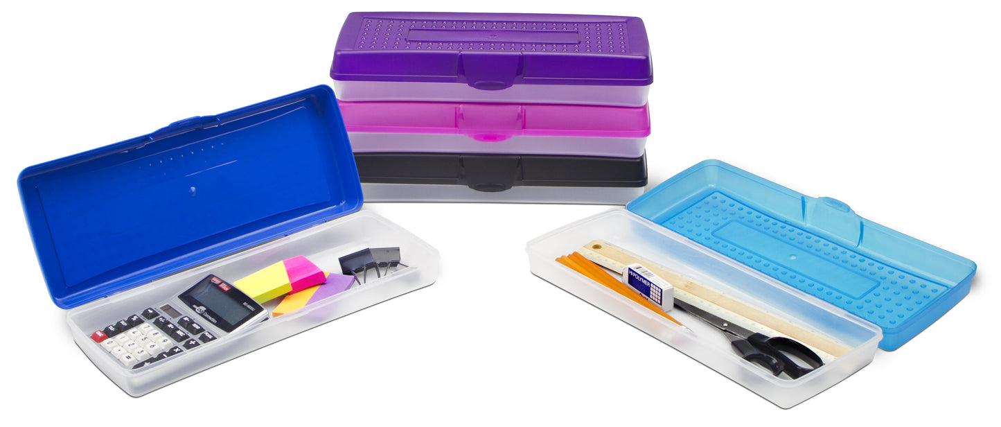 CLi Translucent Pencil Box - Assorted