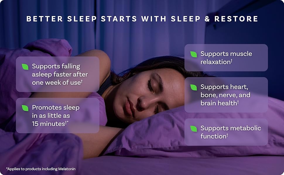 NATROL SLEEP&RESTORE CHERRY GMY 60CT