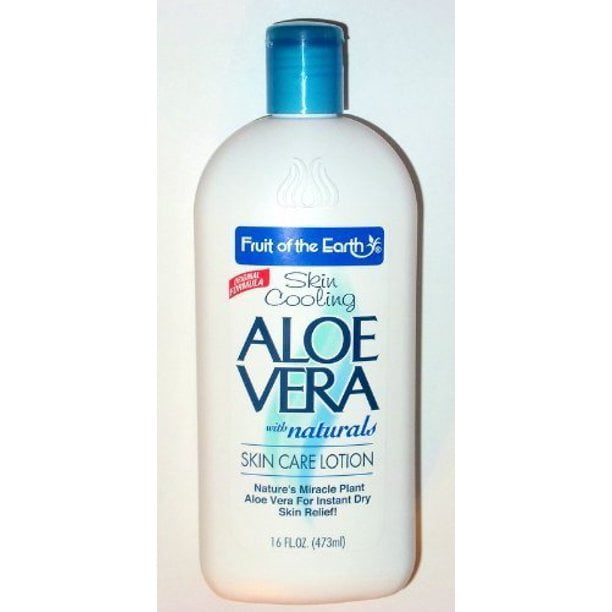 ALOE VERA LOTION 16OZ FRUIT EARTH