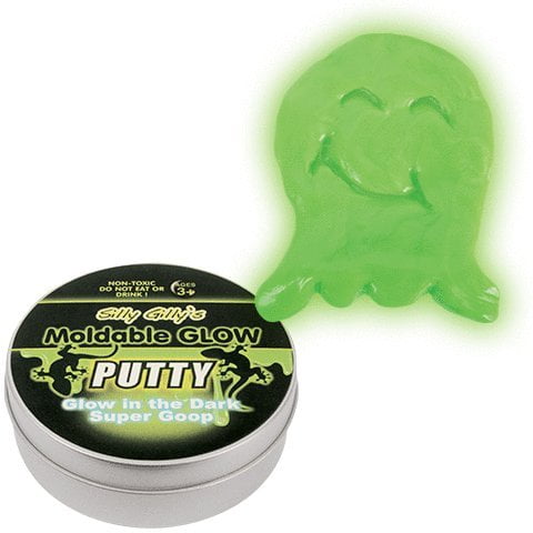 SILLY PUTTY GLOW IN DARK 5X7