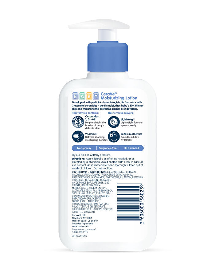 CERAVE BABY MOISTURIZING CREAM 5OZ
