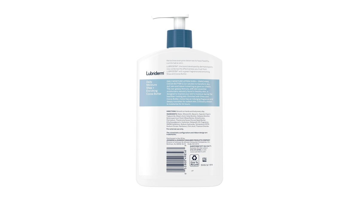LUBRIDERM SHEA&COCOA LOTION16z