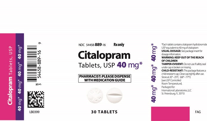 CITALOPRAM TB 40MG 100