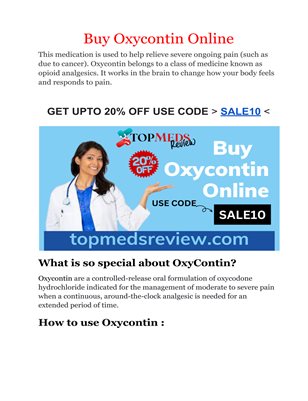 OXYCONTIN TB 10MG 100 CR C2