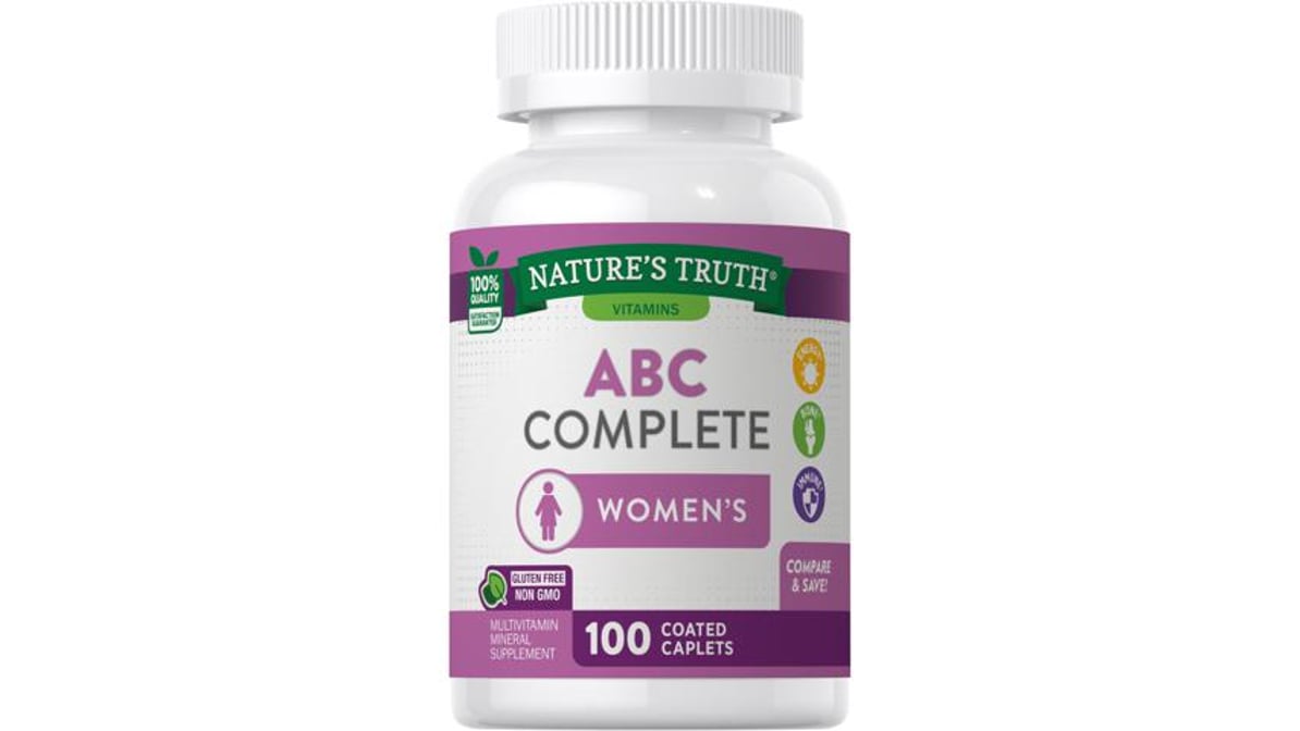 ABC COMPLT WOMN MULTI CPL 100CT NAT TRU
