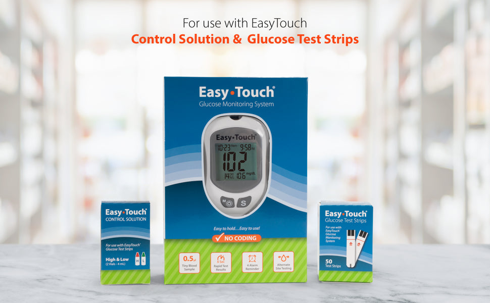 EASY TOUCH GLUCOSE TEST STRIP 50CT