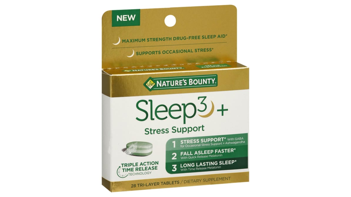 NB SLEEP3+STRS SPT TB 10MG 28