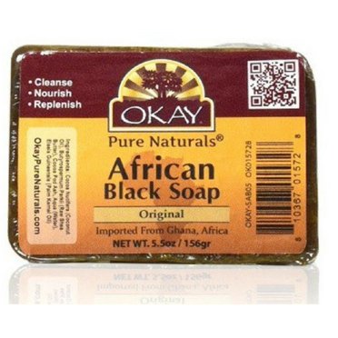 OKAY BLACK SOAP AFRICAN 8.5OZ