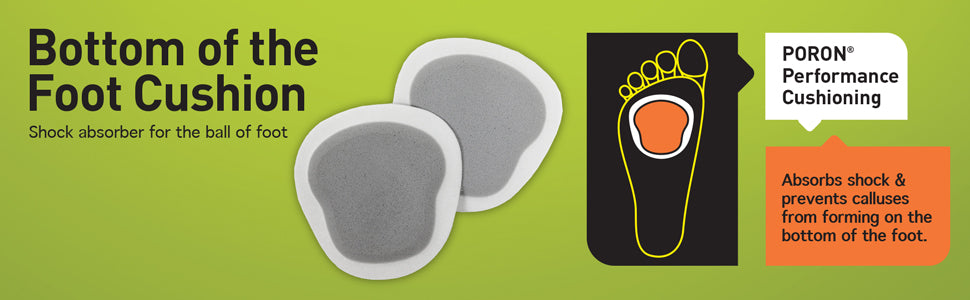 BOTTOM OF FOOT CUSHION PD