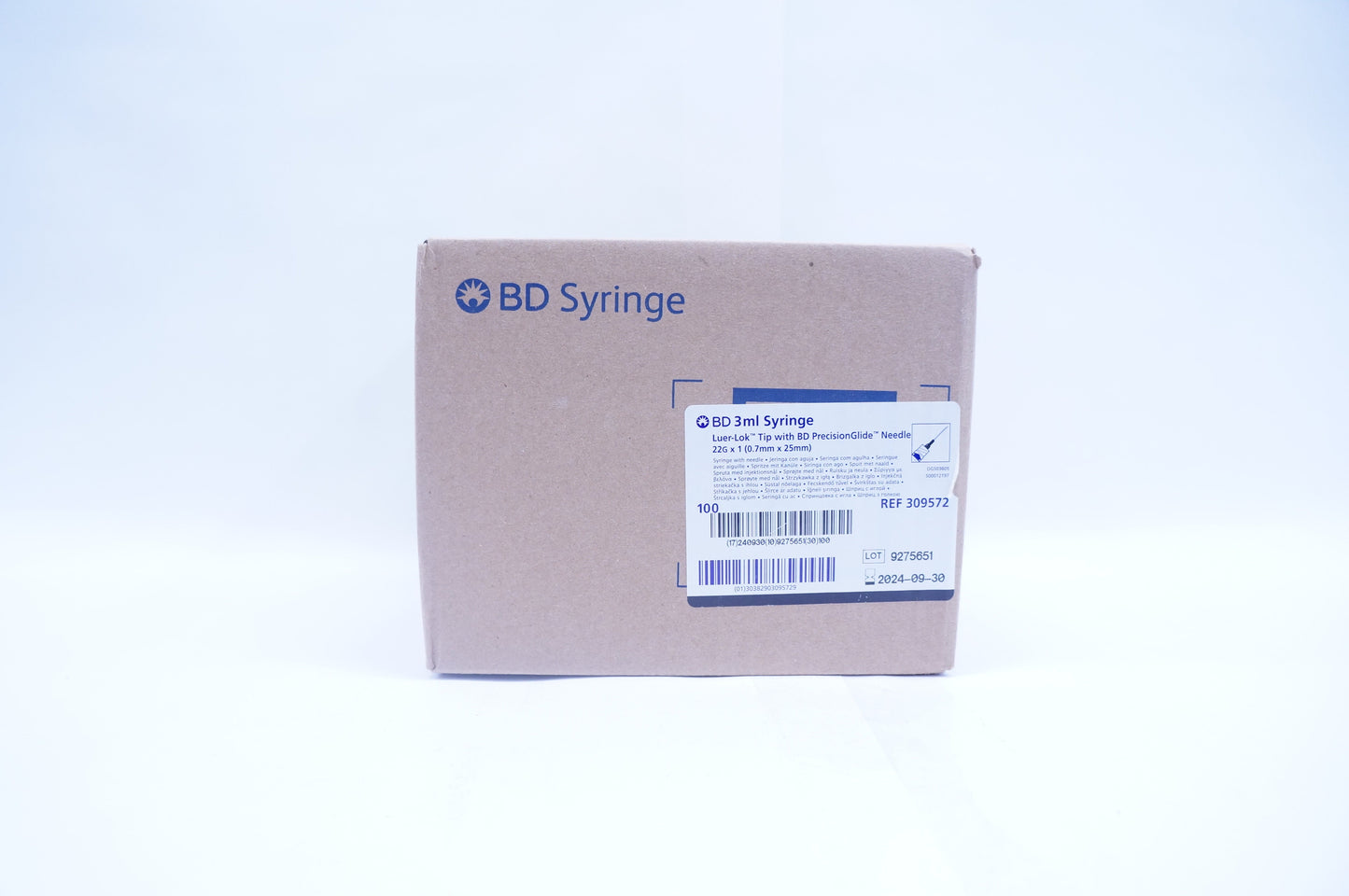 BD SY 22GX1N 3ML LL 100 309572