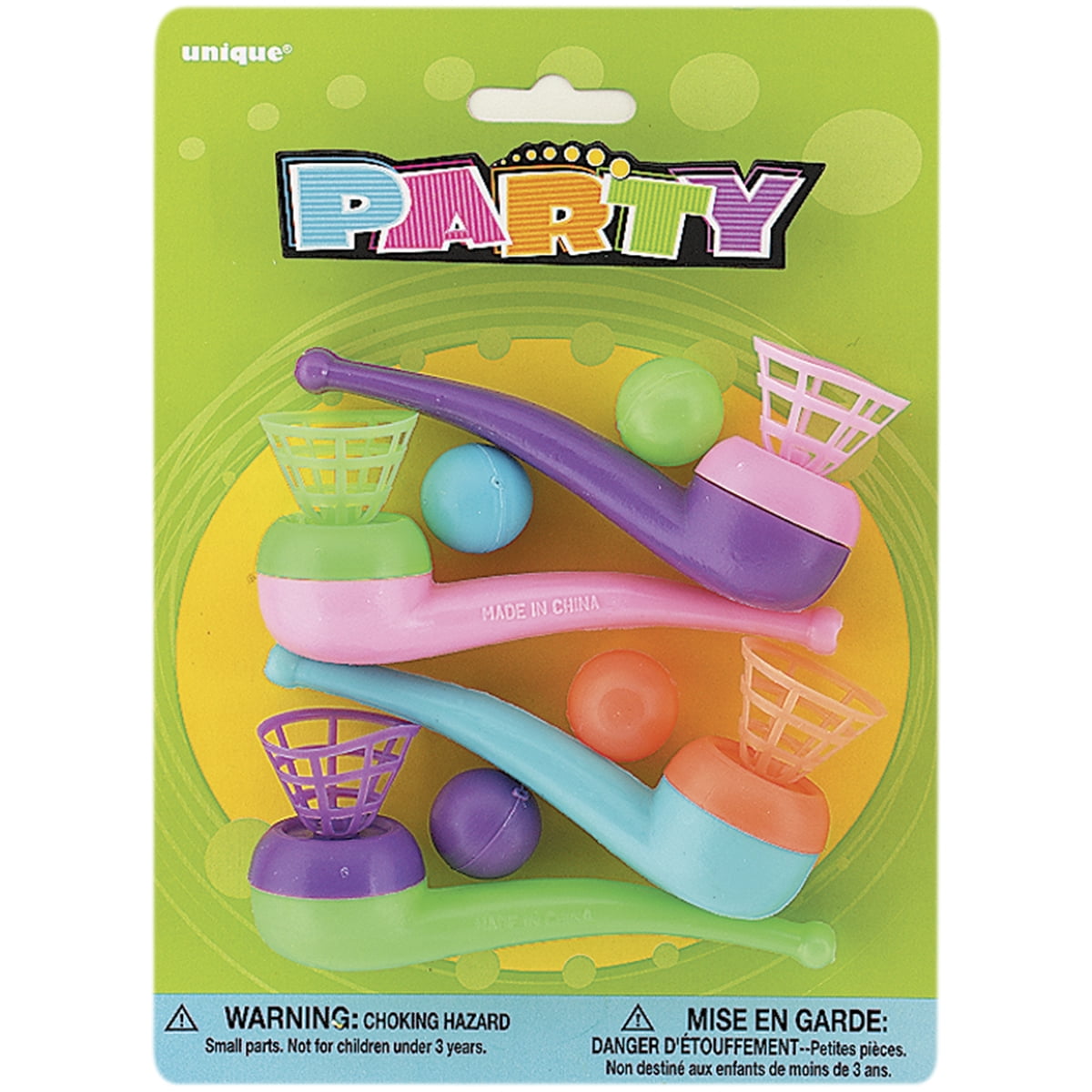 4 BLOW PIPES FAVORS