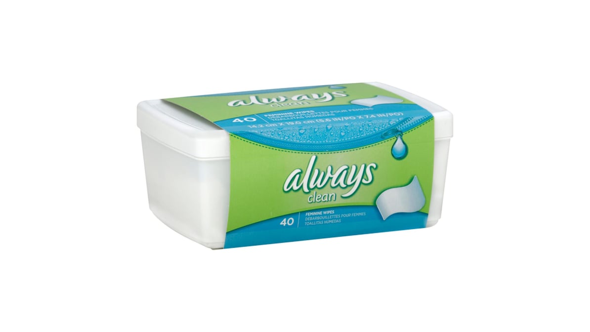 ALWAYS FEMININE WIPES PA 32 CLNFR