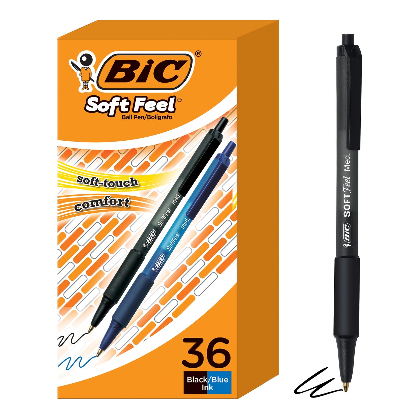 BiC ECO-lutions Retractable Ballpoint Pens - Black, 4 count