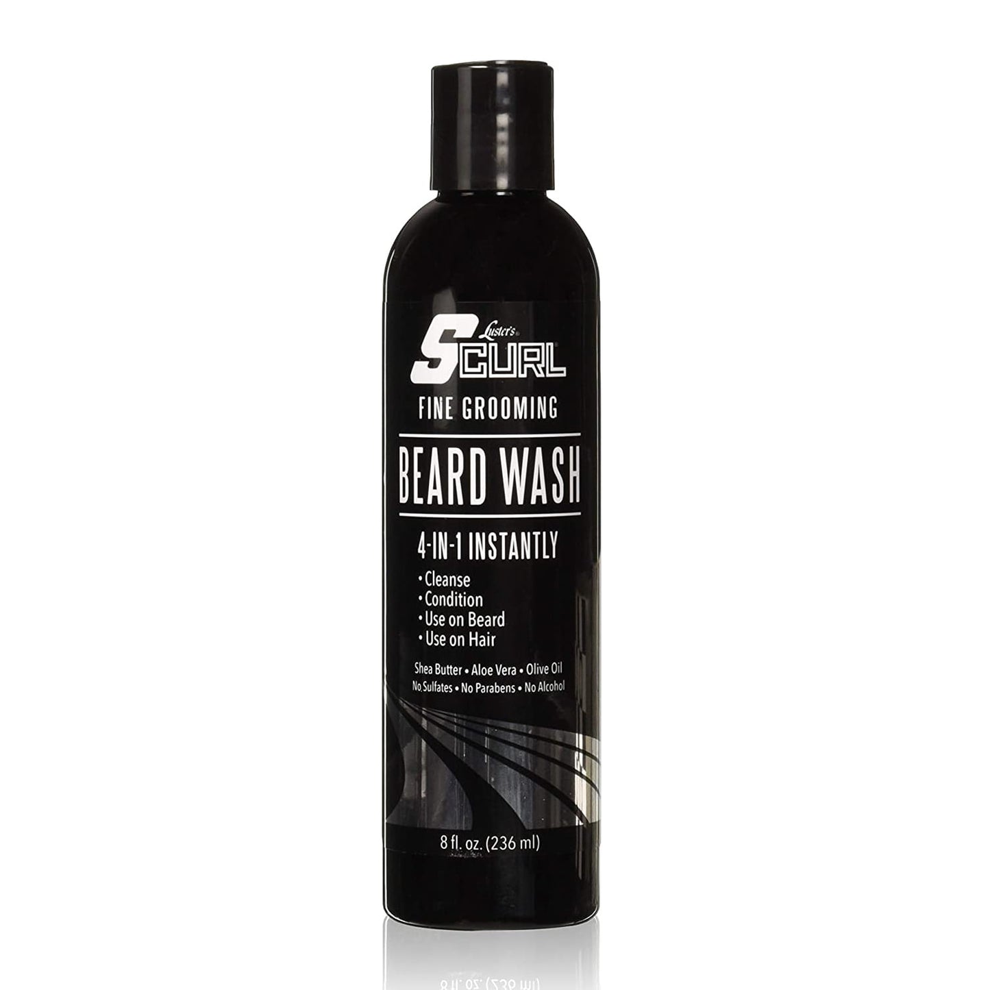 LUSTER S CURL BEARD WASH 8Z