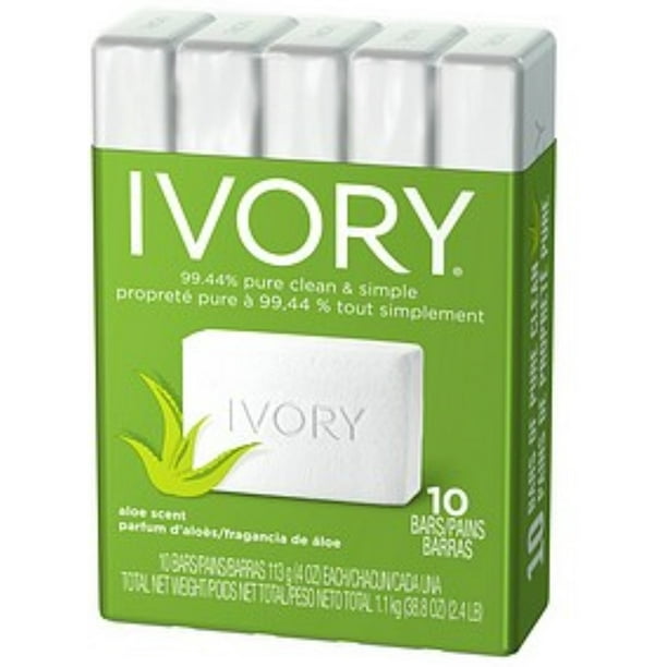 IVORY SOAP BR 3X3.1OZ ALOE