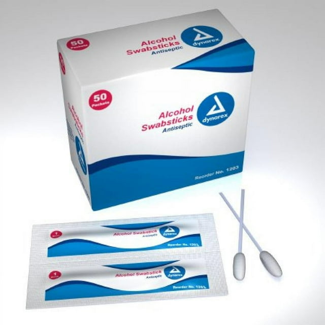ALCOHOL SWABSTICKS PA 25X3