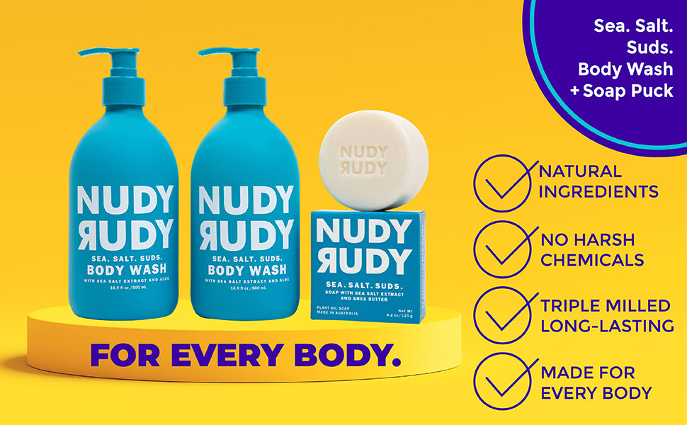 NUDY RUDY BODY WASH,BERRYLICIOUS