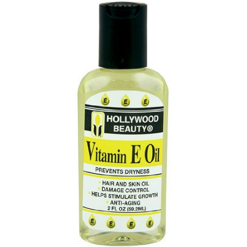 Hollywood Beauty Vitamin E Oil Hair & Skin Treatment, 2 oz