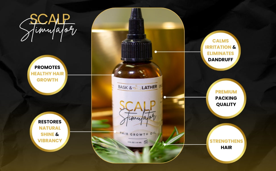 BASK&LATHER SCALP/HAIR BALM 6OZ