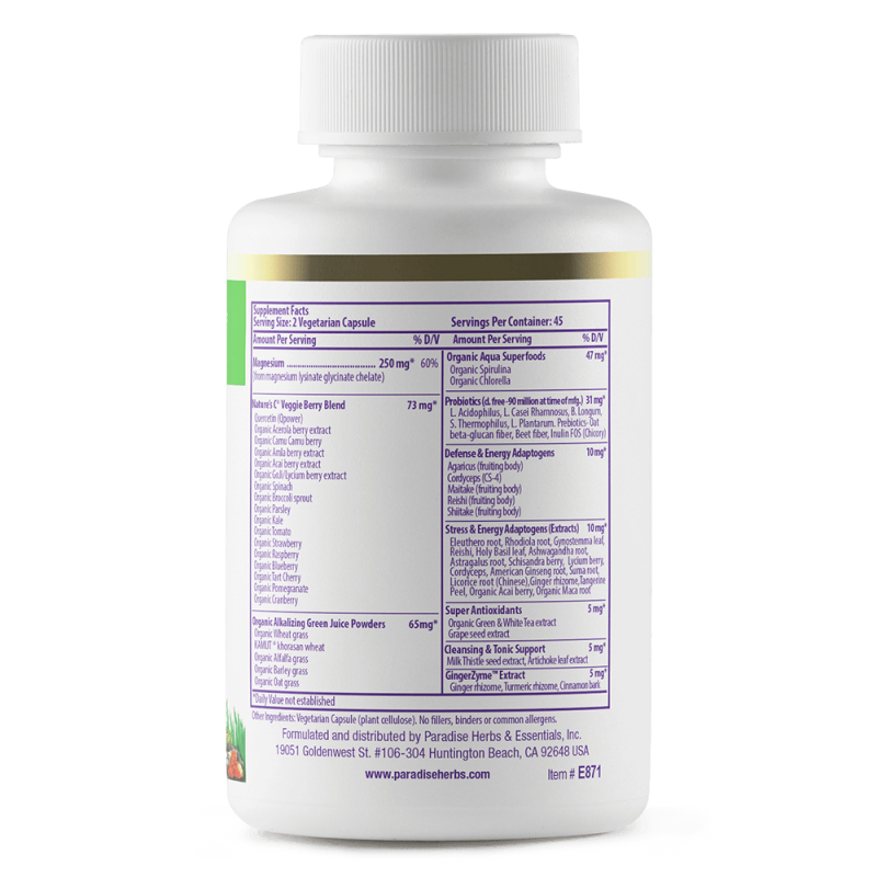ORAC ENERGY GREENS,60SERV
