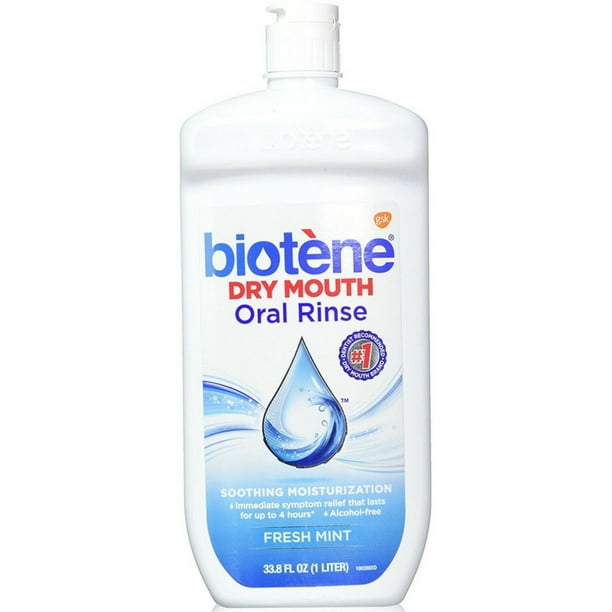 BIOTENE DRY MOUTH MW 33.8OZ M/MNT