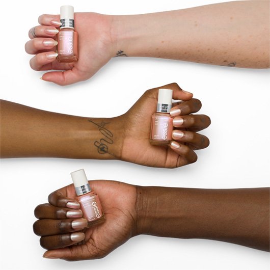 essie Nail Art Studio special effects nail polish, chrome, vegan, peach, gilded galaxy, 0.46 fl oz