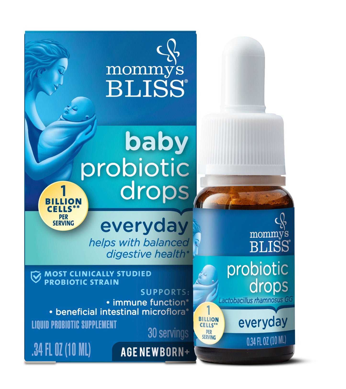 MOMMY'S BLISS PROBIOTIC DROPS,VIT D