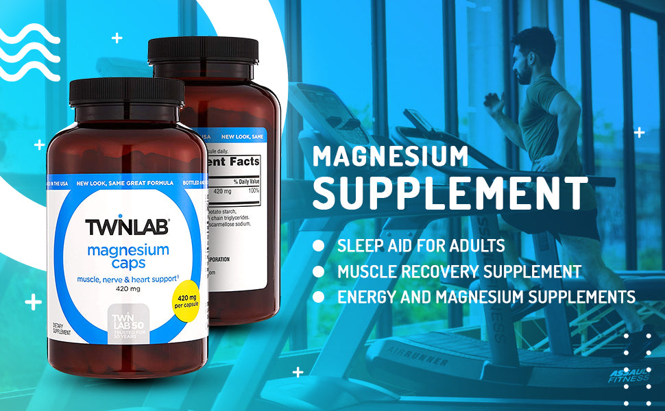 TWINLAB MAGNESIUM,420 MG