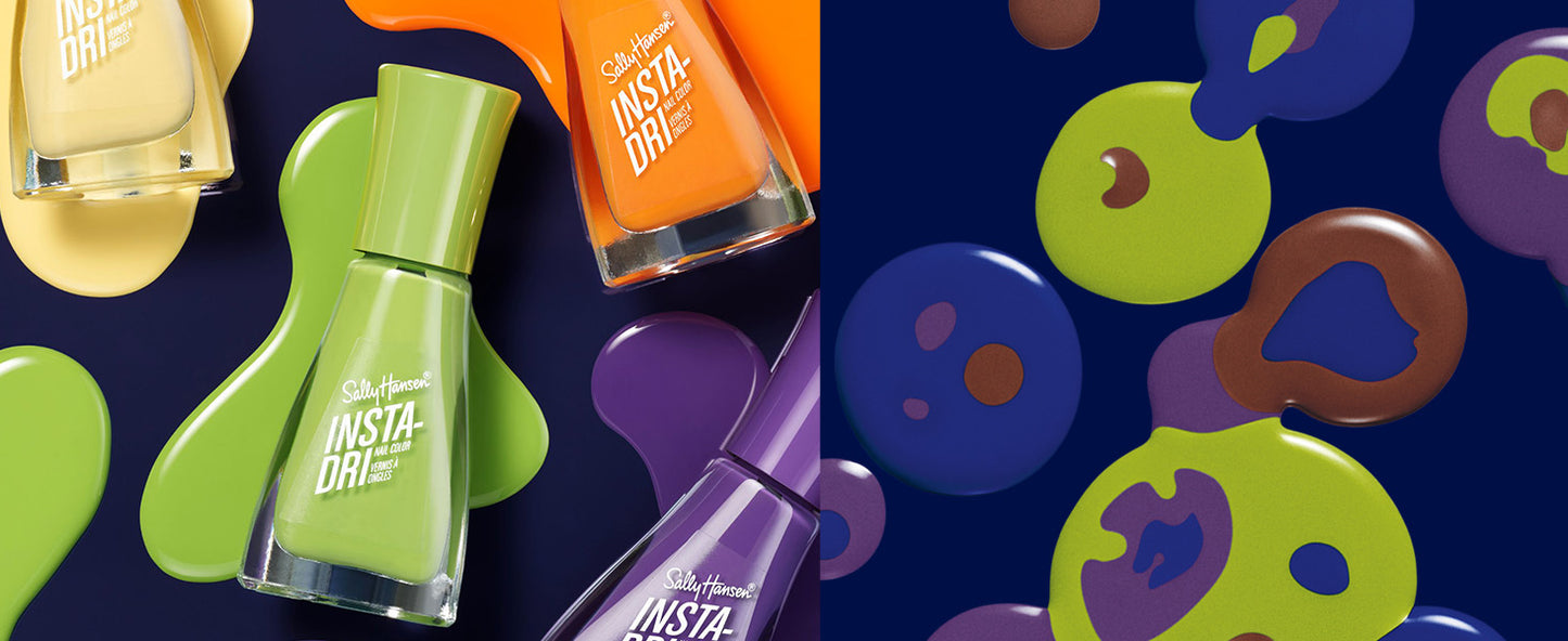 Sally Hansen Insta-Dri Nail Polish, Crystal Collection - Jade Jewel