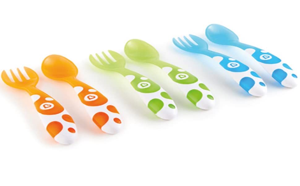 MUNCHKIN MULTI FORKS/SPOON 6PK